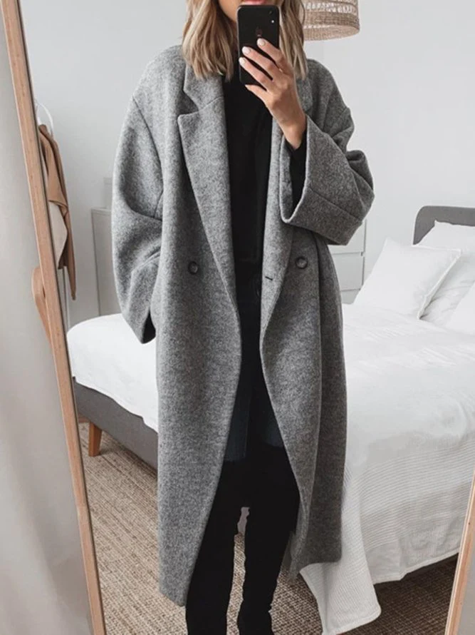 Sheleah - Cappotto classico senza tempo per l'inverno