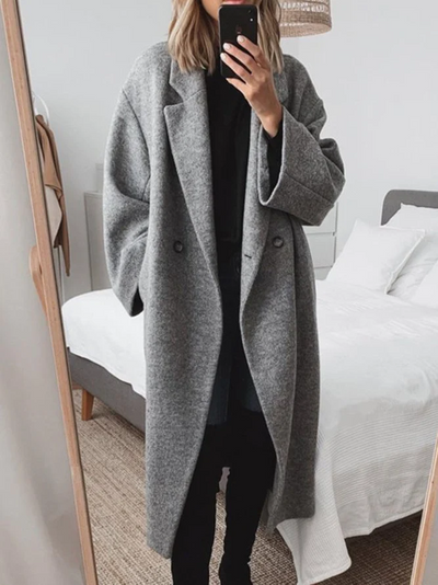 Sheleah - Cappotto classico senza tempo per l'inverno