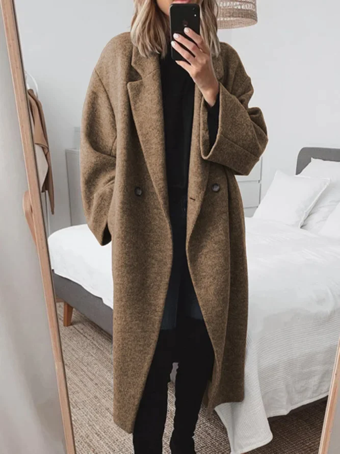Sheleah - Cappotto classico senza tempo per l'inverno
