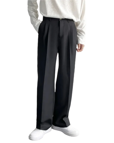 Pantaloni Milan a Gamba Larga