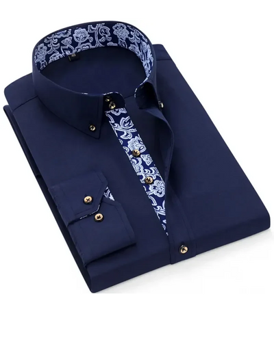 Arvani - Camicia Classica Elegante in Morbido Cotone per uno Stile Impeccabile