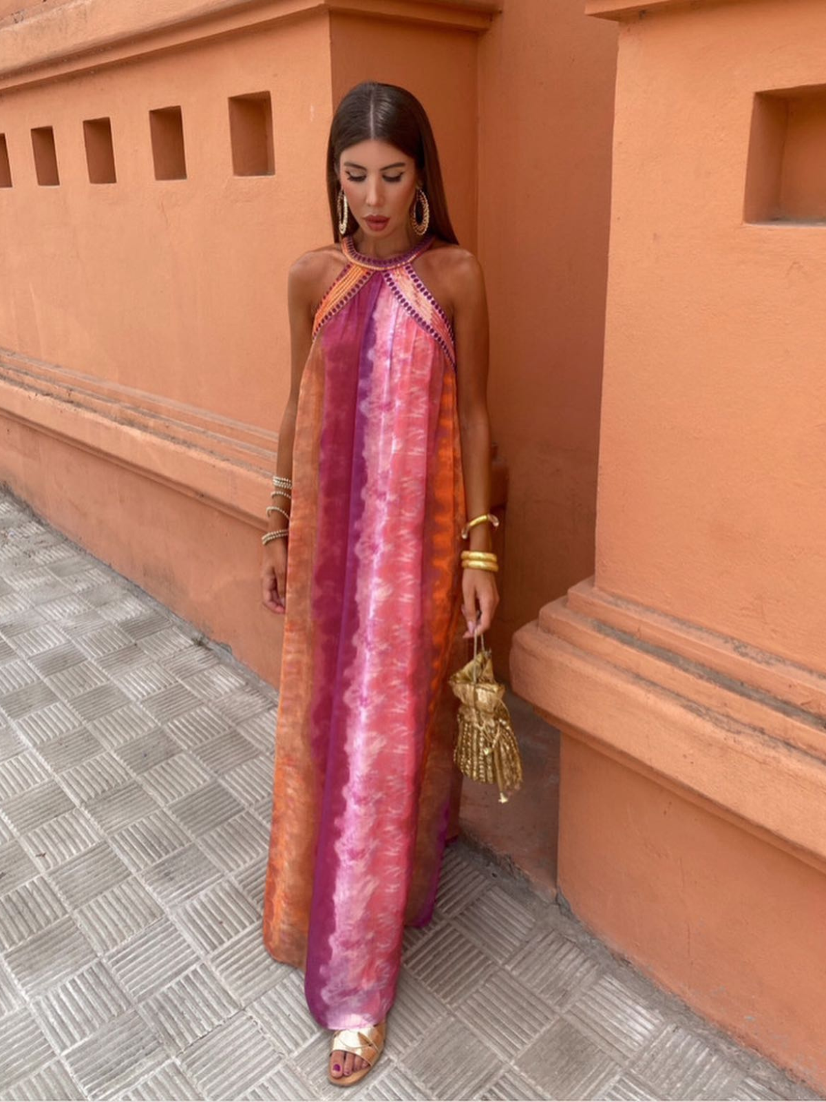 Luciana™ | Elegante Abito Estivo Sfumato per un Look Fresco e alla Moda