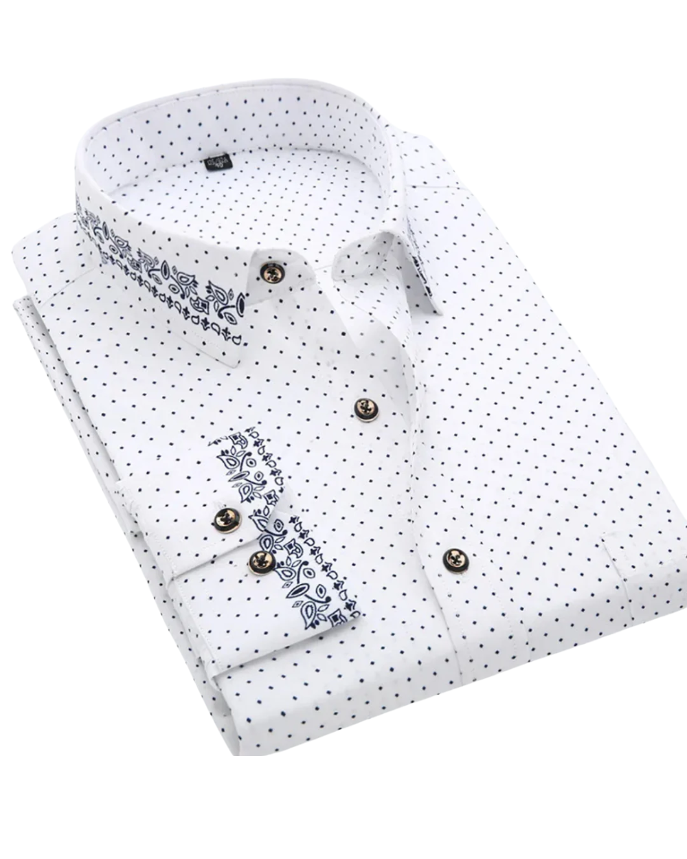 Arvani - Elegante camicia con raffinata stampa nautica per un look irresistibile
