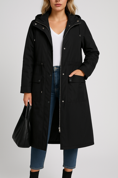 Marcella - Cappotto Trench Elegante con Regolazioni alla Moda