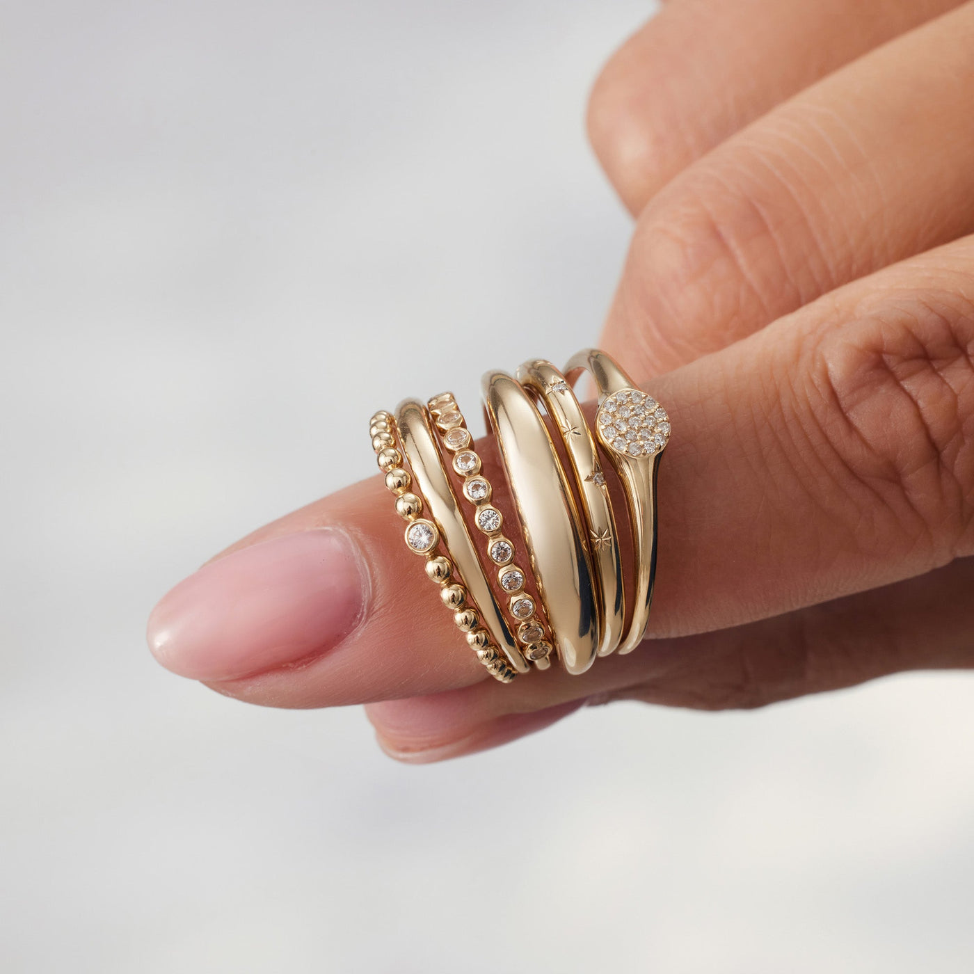 Anello Midi Dome | Oro