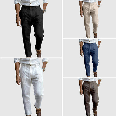 Pantaloni Eleganti in Lino Saint-Tropez