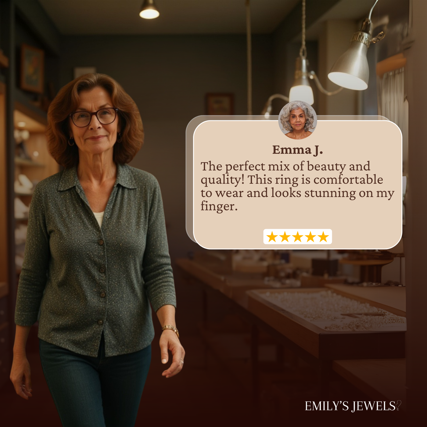 Marina - Anello elegante regolabile con nodo