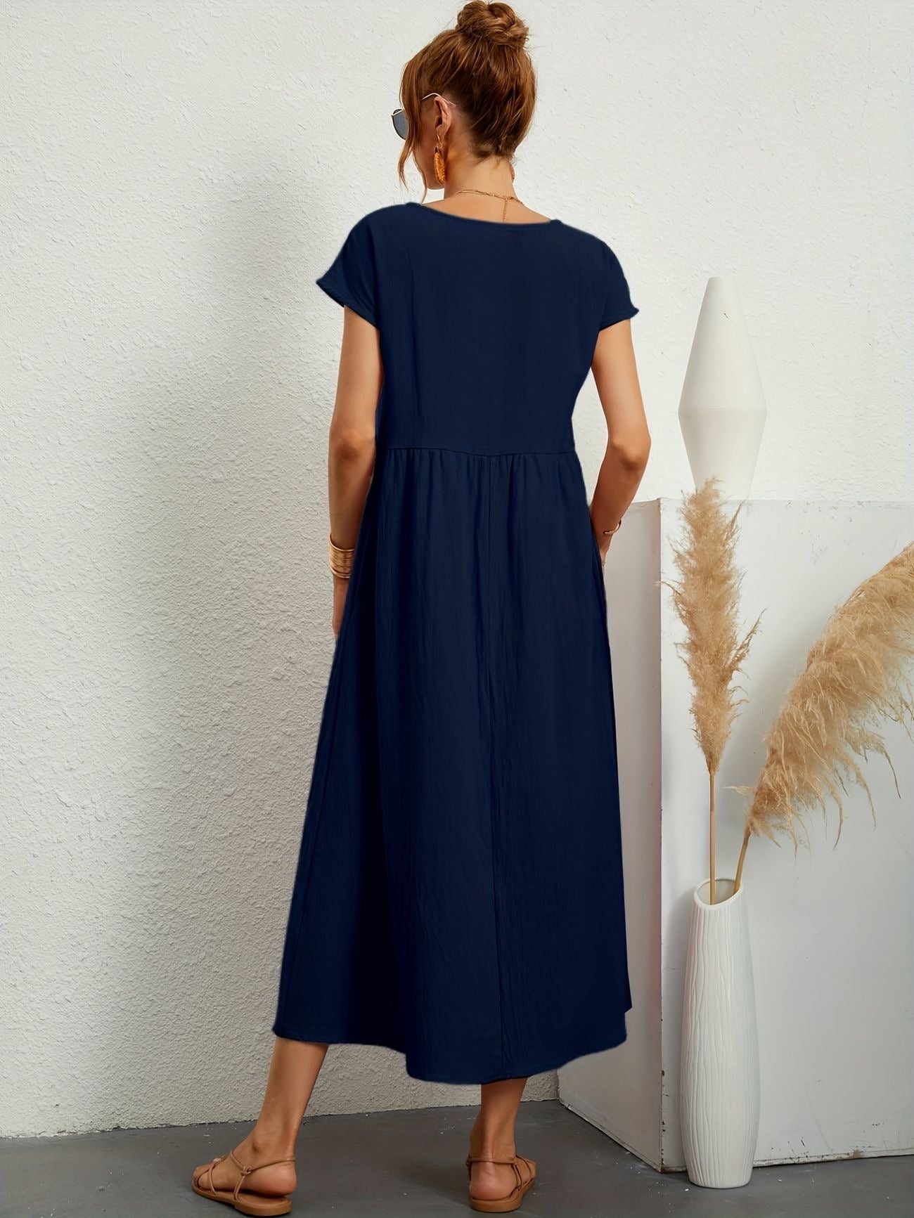 Caroline™ - Abito Casual Elegante per uno Stile Raffinato e Confortevole