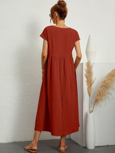 Caroline™ - Abito Casual Elegante per uno Stile Raffinato e Confortevole