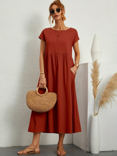 Caroline™ - Abito Casual Elegante per uno Stile Raffinato e Confortevole