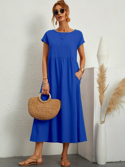 Caroline™ - Abito Casual Elegante per uno Stile Raffinato e Confortevole