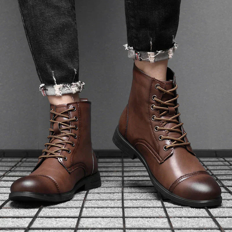 Claude | Eleganti e Resistenti Stivali in Pelle di Alta Qualità