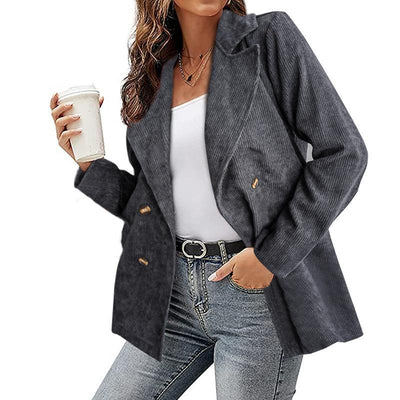 Orsonu - Cappotto Trench in Pelliccia di Seppia da Donna