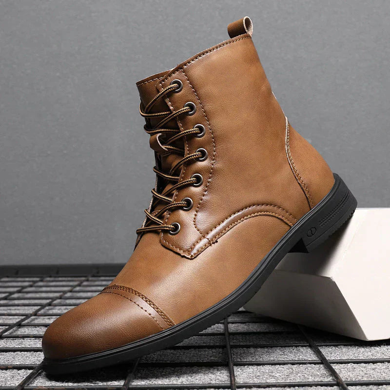 Claude | Eleganti e Resistenti Stivali in Pelle di Alta Qualità