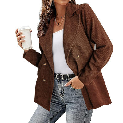 Orsonu - Cappotto Trench in Pelliccia di Seppia da Donna