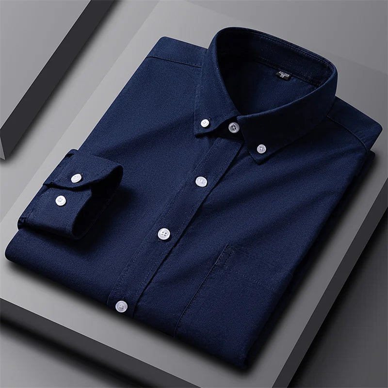 Arvani - Camicia Oxford da Uomo Elegante per uno Stile Raffinato