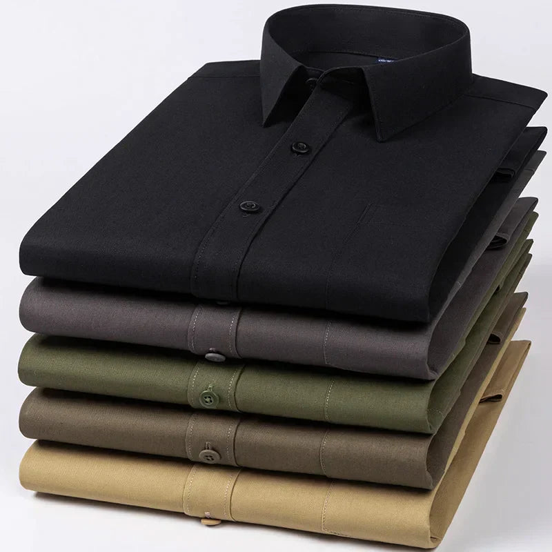 Camicia di lusso elegante Arvani in morbido cotone