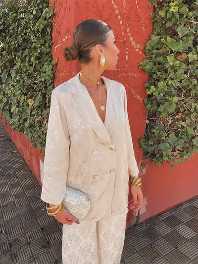 Kelly™ | Completo di Blazer Elegante e Chic per uno Stile Raffinato