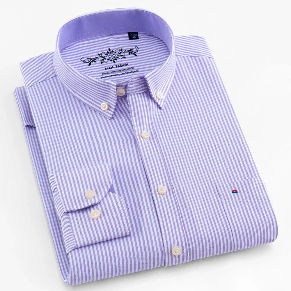 Arvani - Camicia elegante in cotone per uno stile raffinato e confortevole
