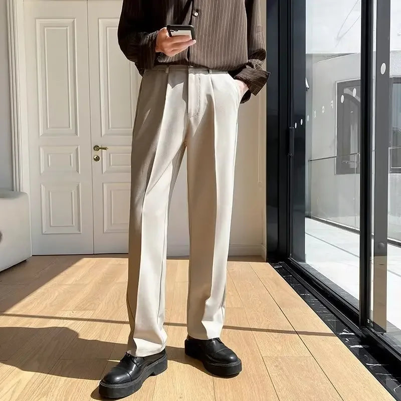 Pantaloni Milan a Gamba Larga