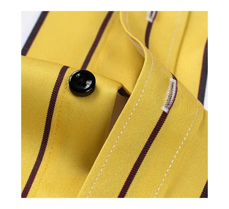 Arvani - Camicia da uomo casual a righe