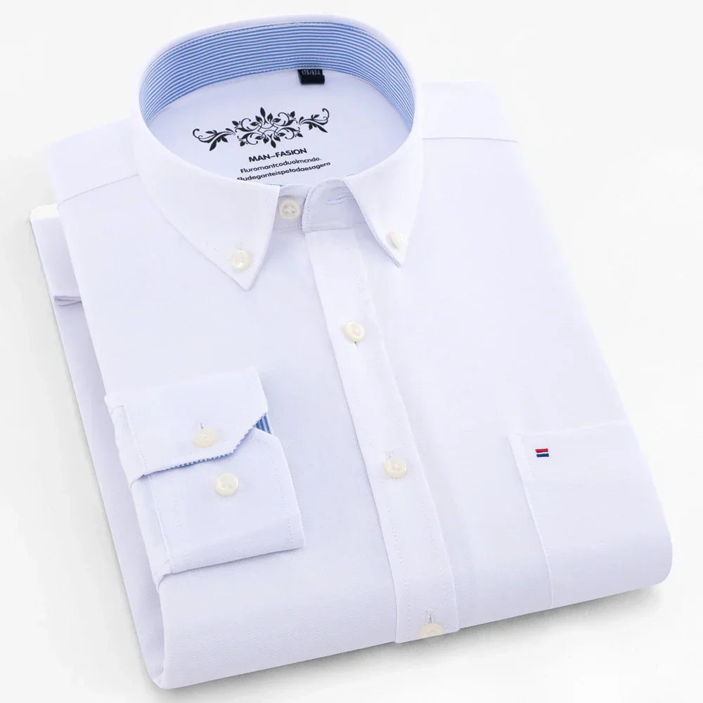 Arvani - Camicia elegante in cotone per uno stile raffinato e confortevole