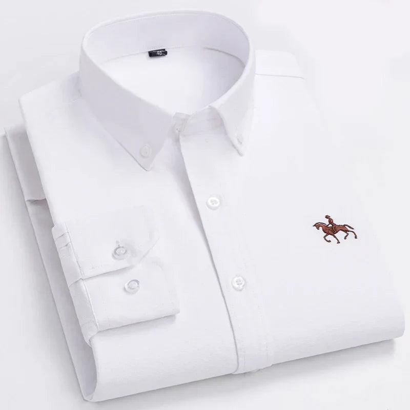 Arvani - Camicia elegante in morbido cotone per uno stile raffinato