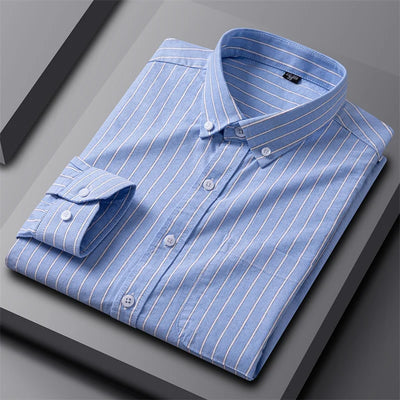 Arvani - Camicia Oxford da Uomo Elegante per uno Stile Raffinato