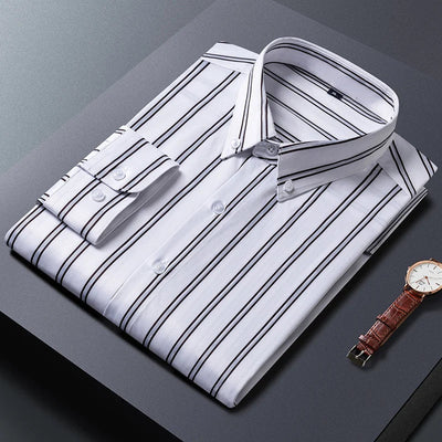 Arvani - Camicia da uomo elegante a righe per un look sofisticato