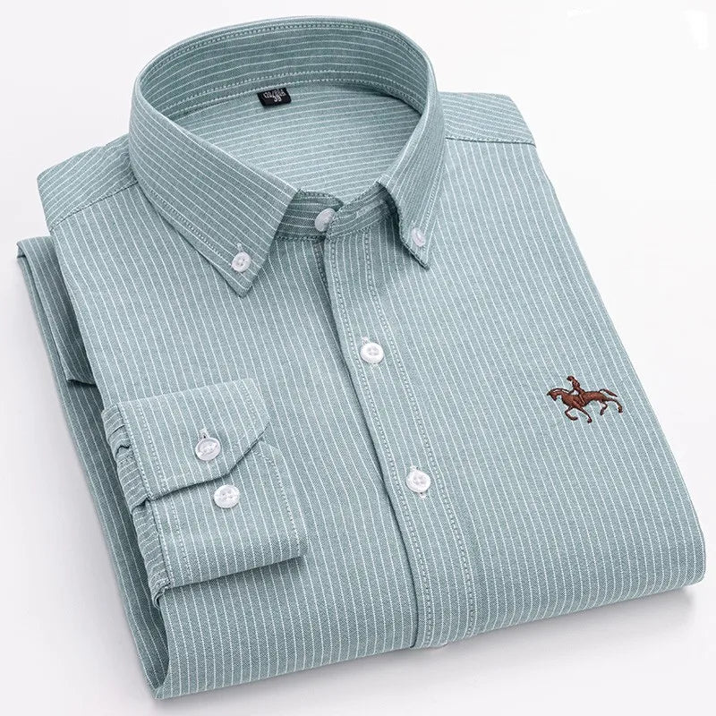 Arvani - Camicia elegante in morbido cotone per uno stile raffinato