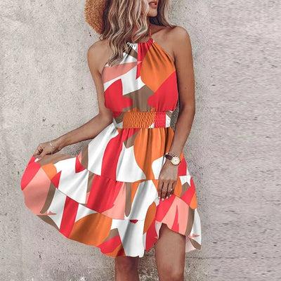 Angela™ - Vestito Hhalter Elegante e alla Moda