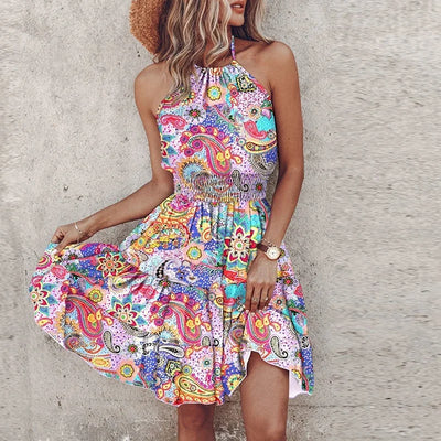 Angela™ - Vestito Hhalter Elegante e alla Moda