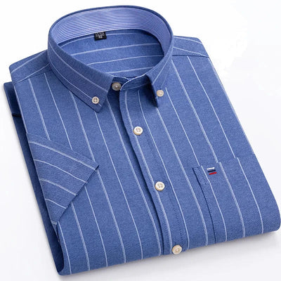 Arvani - Camicia da Uomo in Cotone di Eleganza Raffinata