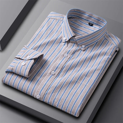 Arvani - Camicia Oxford da Uomo Elegante per uno Stile Raffinato
