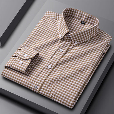 Arvani - Camicia Oxford da Uomo Elegante per uno Stile Raffinato