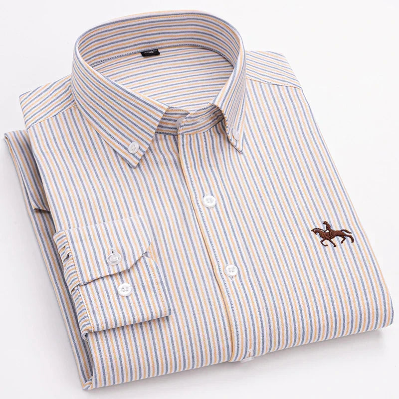 Arvani - Camicia elegante in morbido cotone per uno stile raffinato