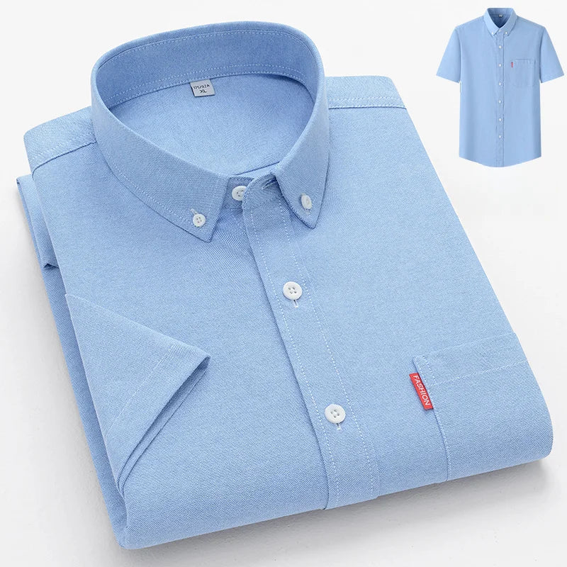 Arvani - Elegante camicia estiva in morbido cotone per un look fresco e raffinato