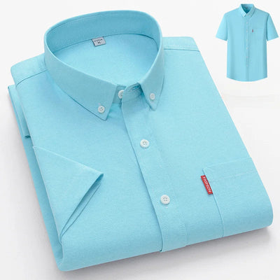 Arvani - Elegante camicia estiva in morbido cotone per un look fresco e raffinato