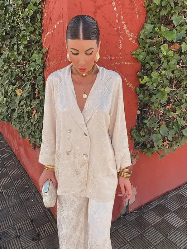 Kelly™ | Completo di Blazer Elegante e Chic per uno Stile Raffinato