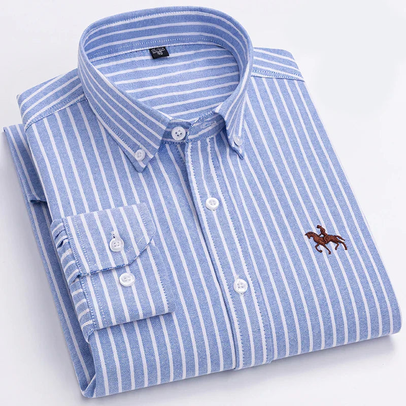 Arvani - Camicia elegante in morbido cotone per uno stile raffinato