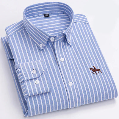Arvani - Camicia elegante in morbido cotone per uno stile raffinato