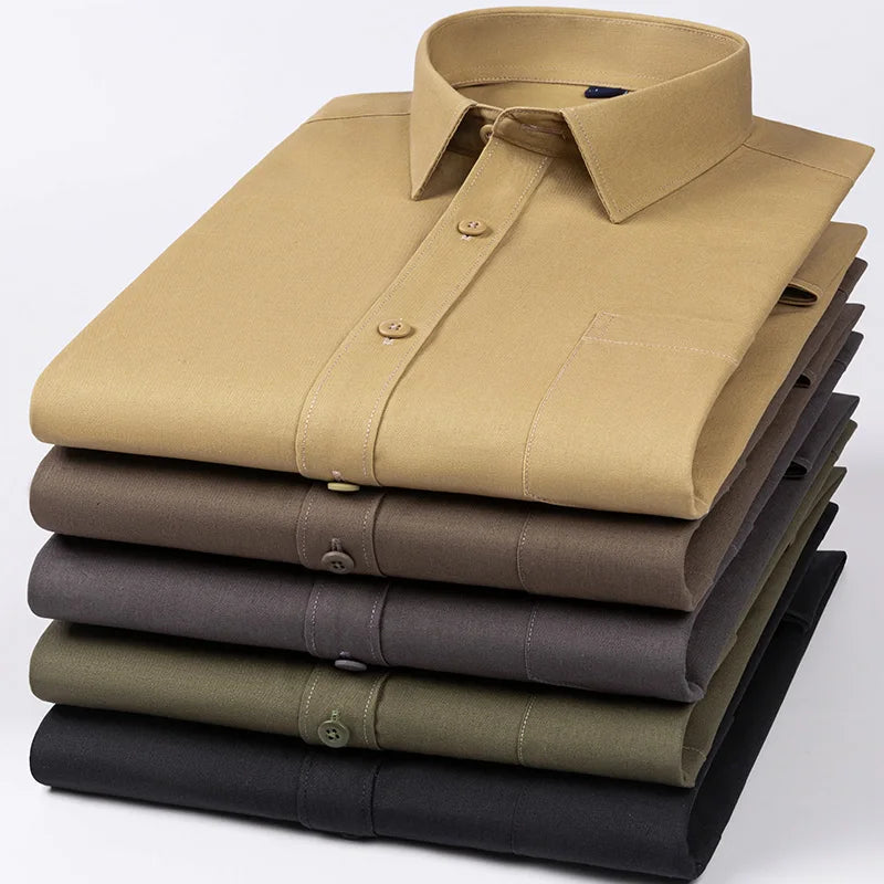 Camicia di lusso elegante Arvani in morbido cotone
