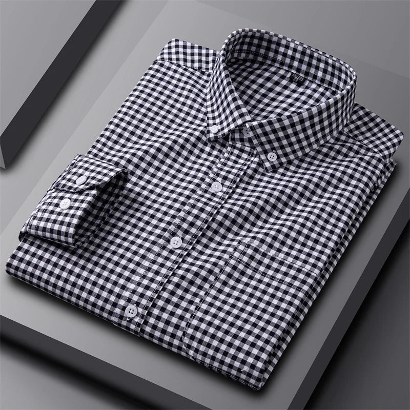 Arvani - Camicia Oxford da Uomo Elegante per uno Stile Raffinato