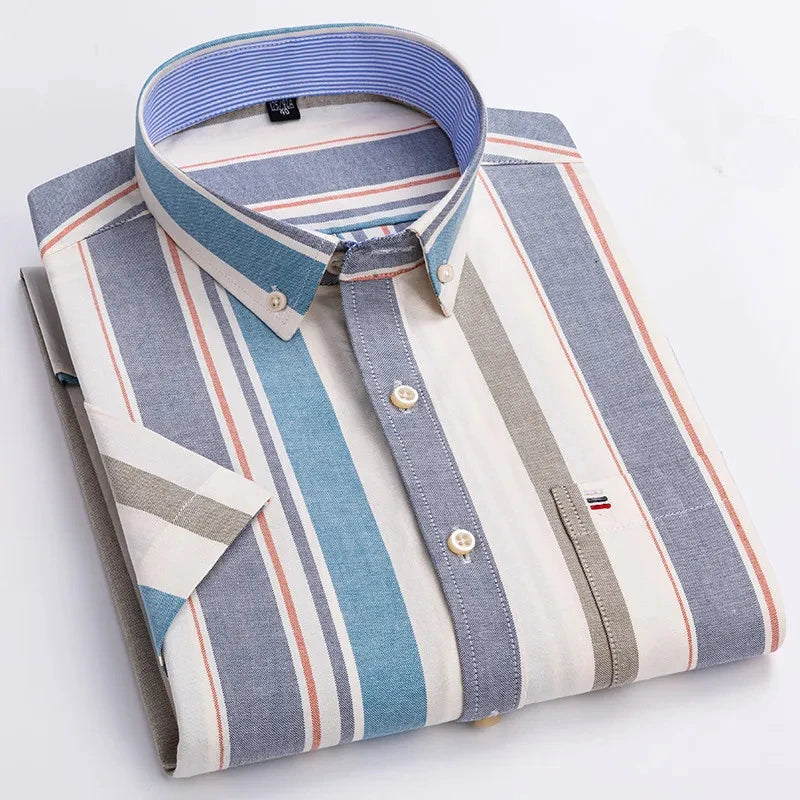 Arvani - Camicia da Uomo in Cotone di Eleganza Raffinata