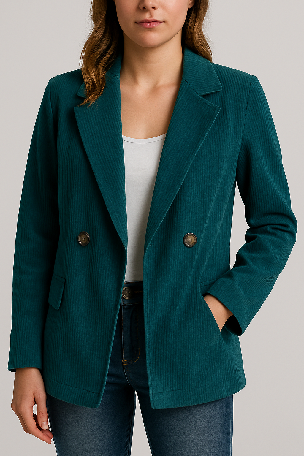 Orsonu - Cappotto Trench in Pelliccia di Seppia da Donna