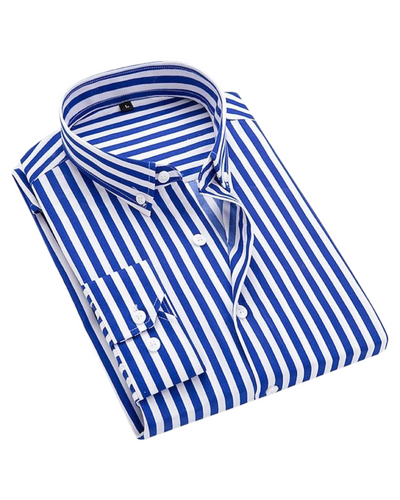 Arvani - Camicia estiva a righe elegante e leggera