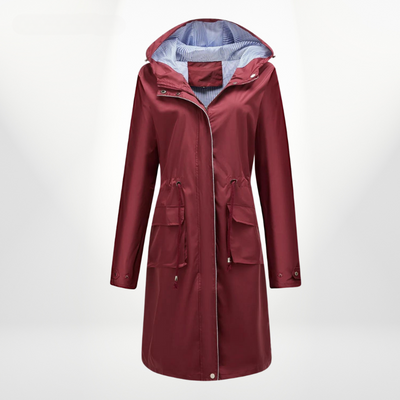 Marcella - Cappotto Trench Elegante con Regolazioni alla Moda
