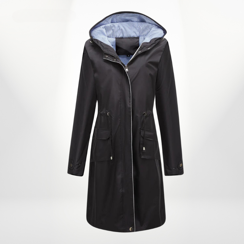 Marcella - Cappotto Trench Elegante con Regolazioni alla Moda