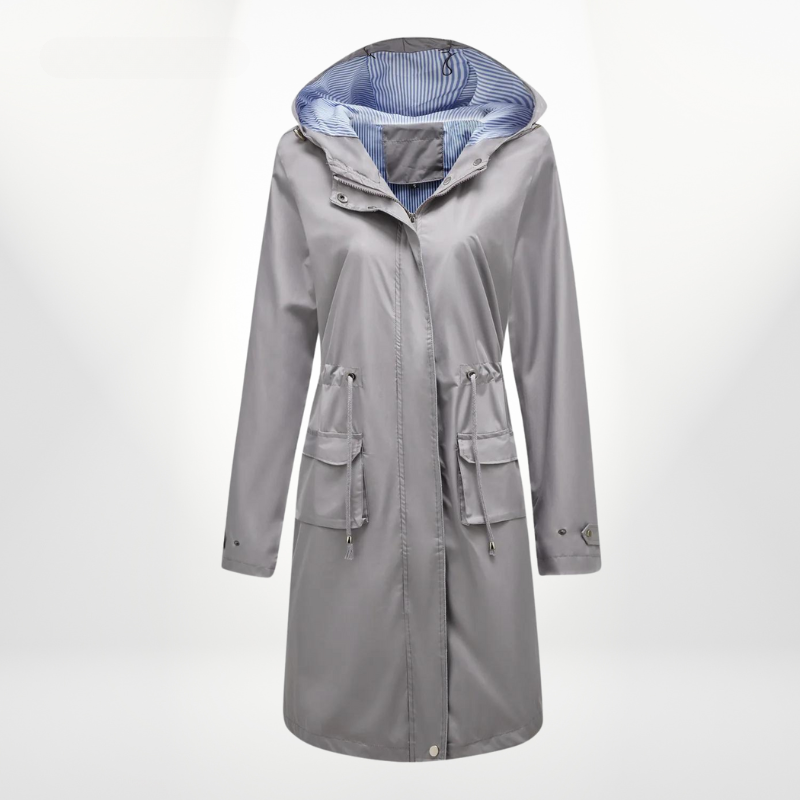 Marcella - Cappotto Trench Elegante con Regolazioni alla Moda