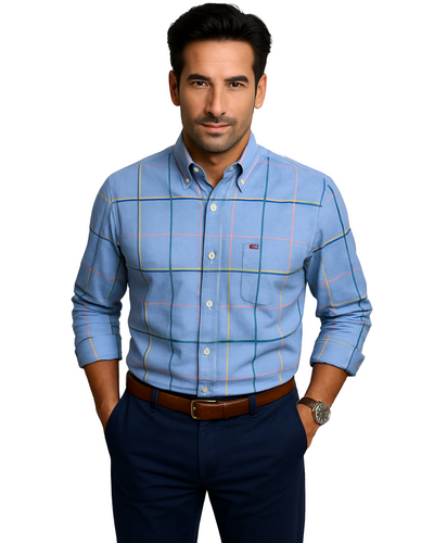 Arvani - Camicia da Uomo in Cotone di Eleganza Raffinata